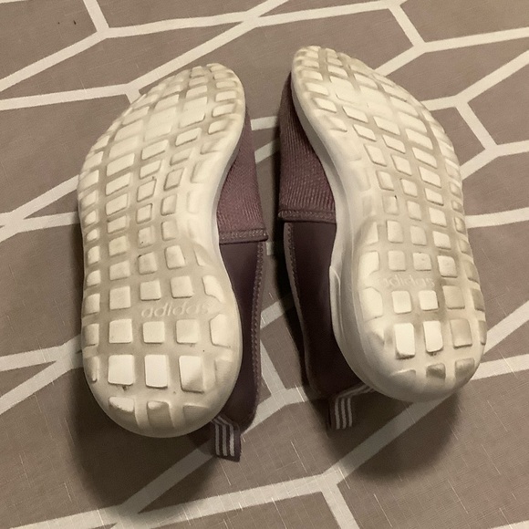 Adidas Women's Mauve Slip-On Sneakers - Picture 4 of 4